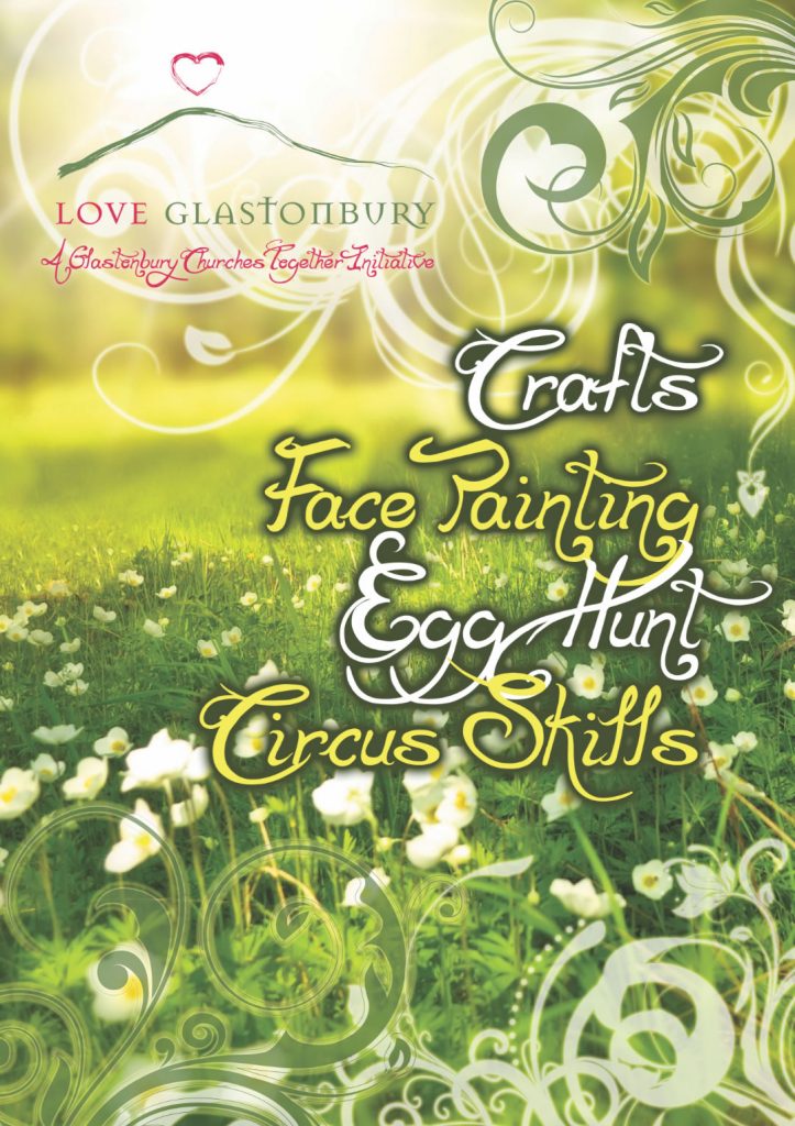 Love Glastonbury event poster