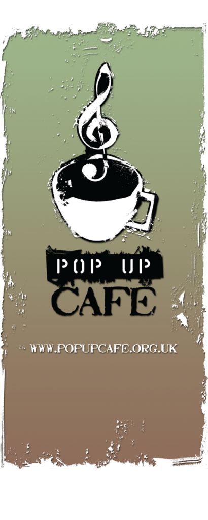 Pop Up Cafe Signage