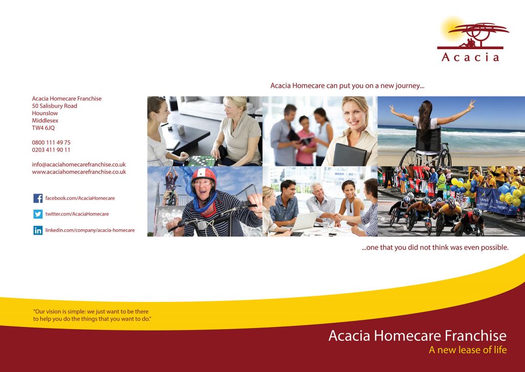 Acacia Homecare brochure